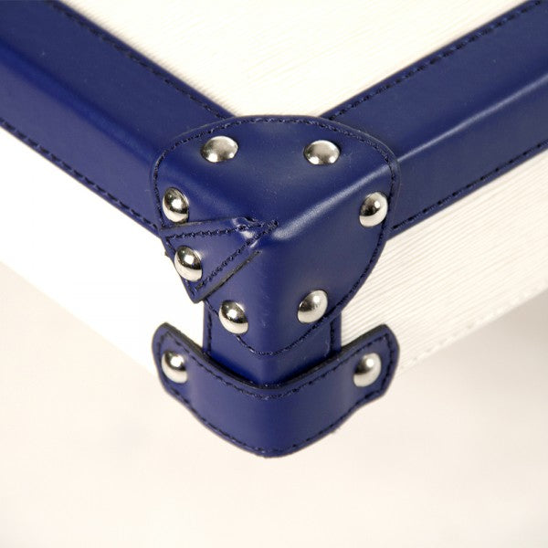 Zentique Seignour Sliding Bar White, Blue