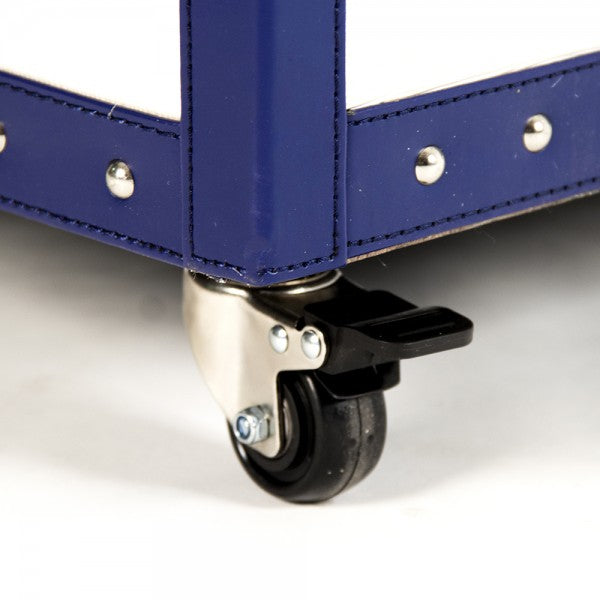 Zentique Seignour Sliding Bar White, Blue