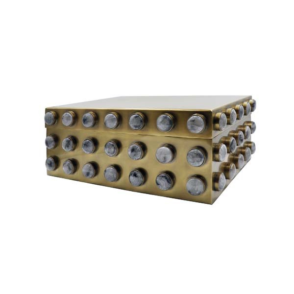 Worlds Away Alba Decorative Box