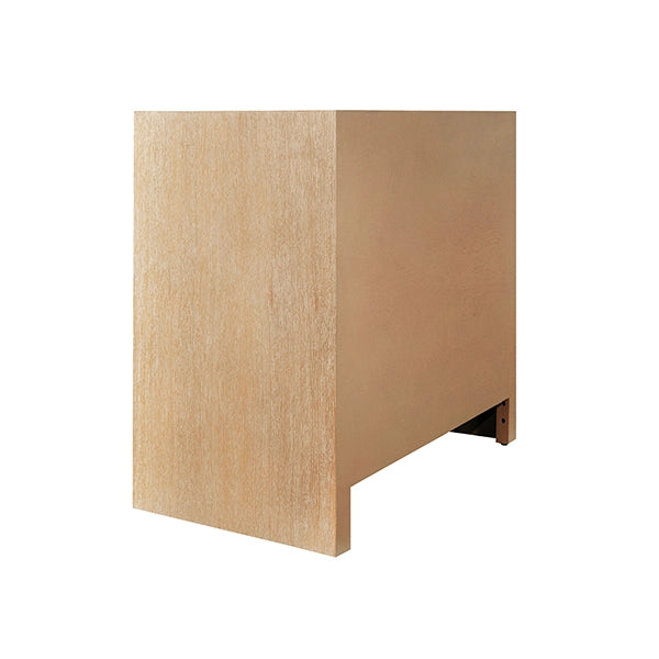 Worlds Away Alden Cane Front Cabinet