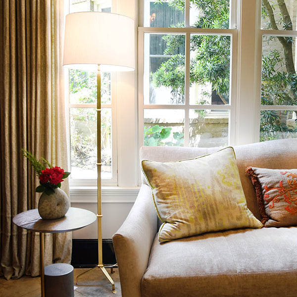 Worlds Away Alvaro Floor Lamp