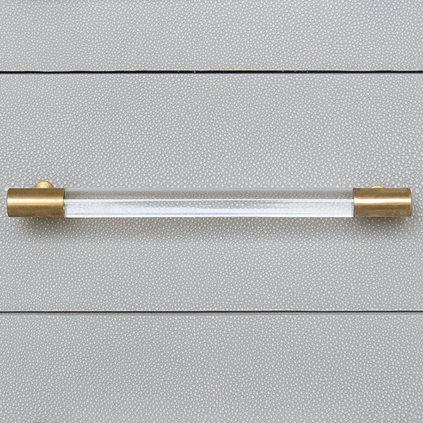 Worlds Away Amber Nightstand