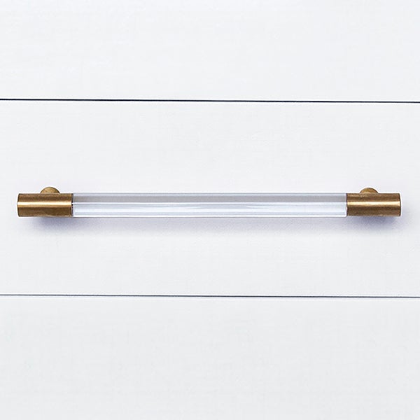 Worlds Away Amber Nightstand