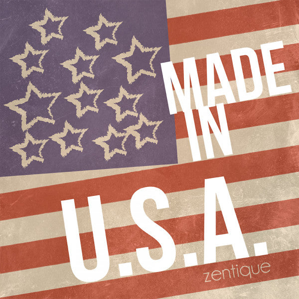 Zentique Alf Side Table Rustic Galvanized Tin