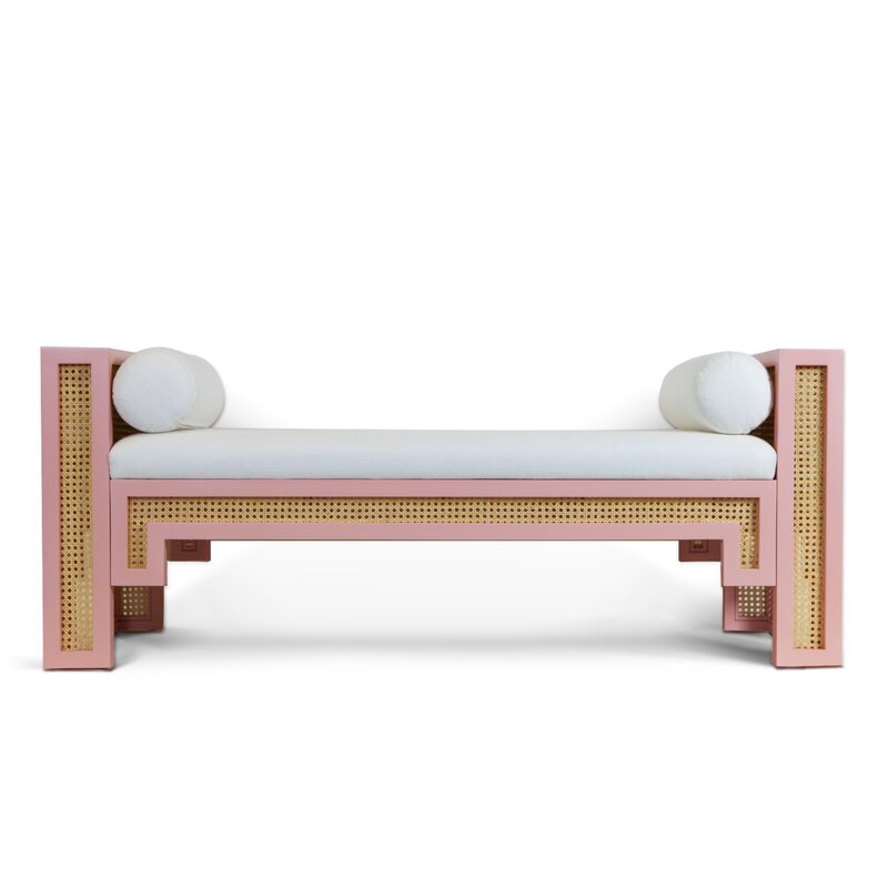 Alexandra Cane Bench by Maggie Cruz Home