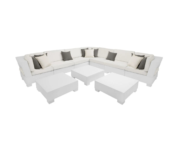Signature 10 Piece L-Shape Outdoor Sectional