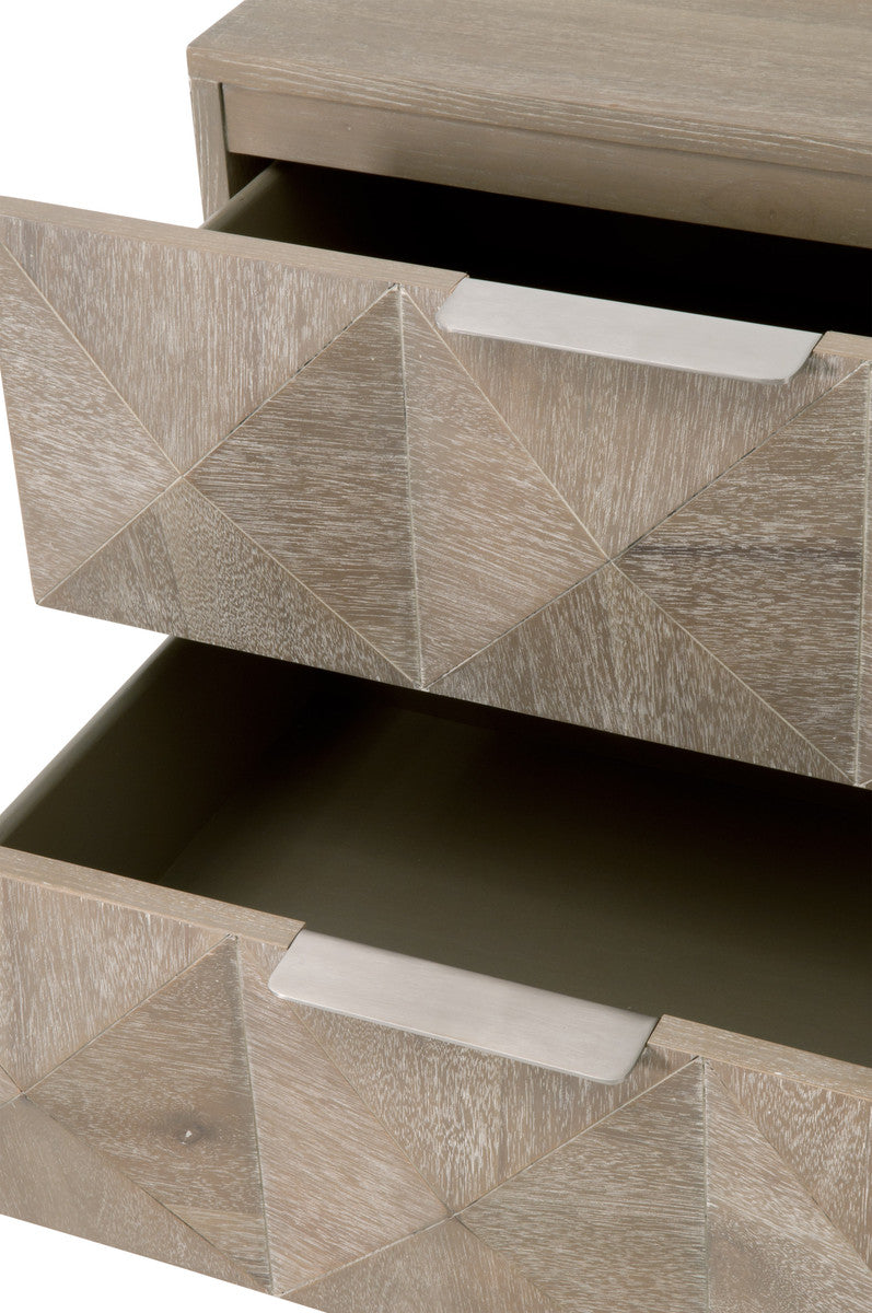 Essentials For Living Atlas 2 Drawer Nightstand