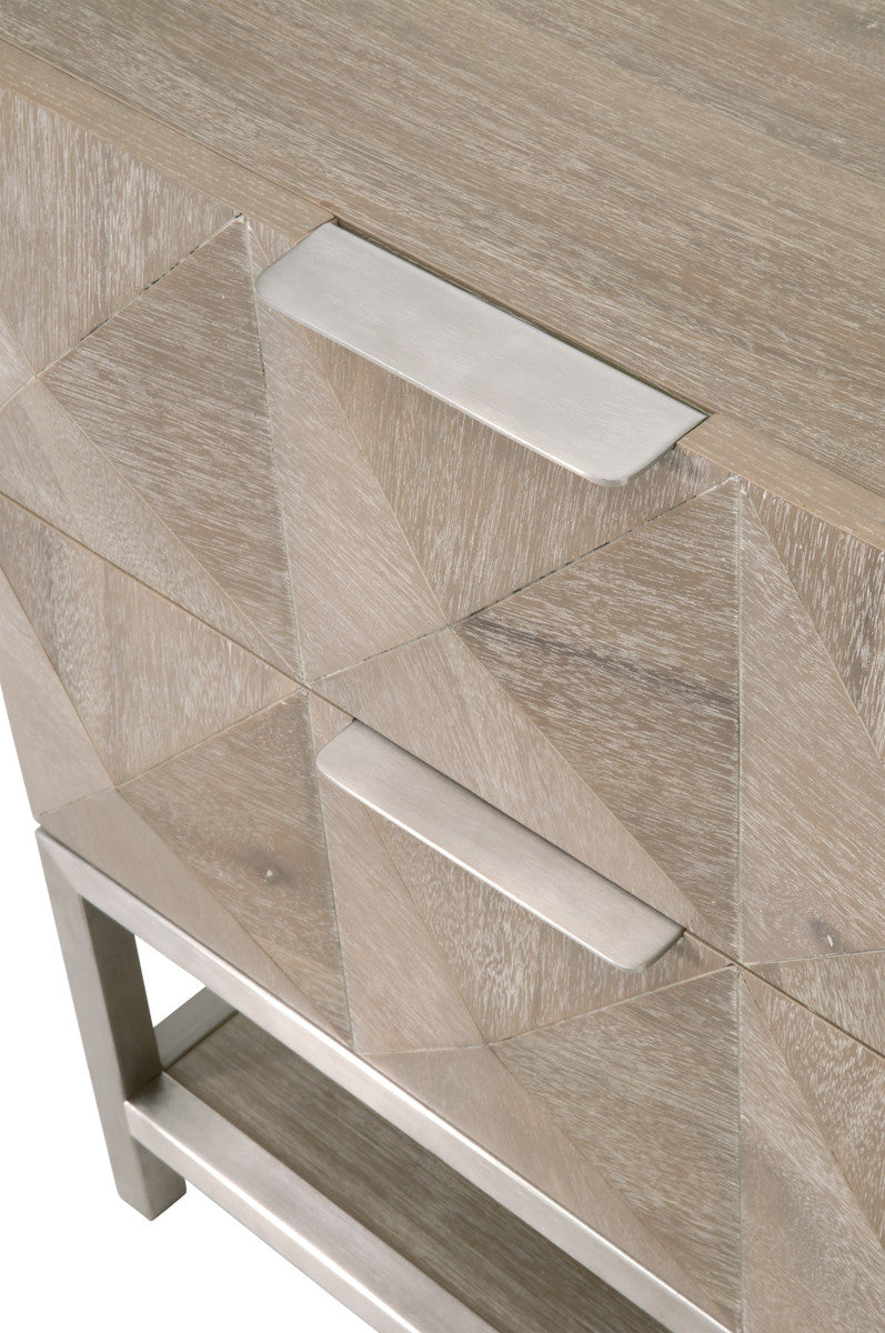 Essentials For Living Atlas 2 Drawer Nightstand