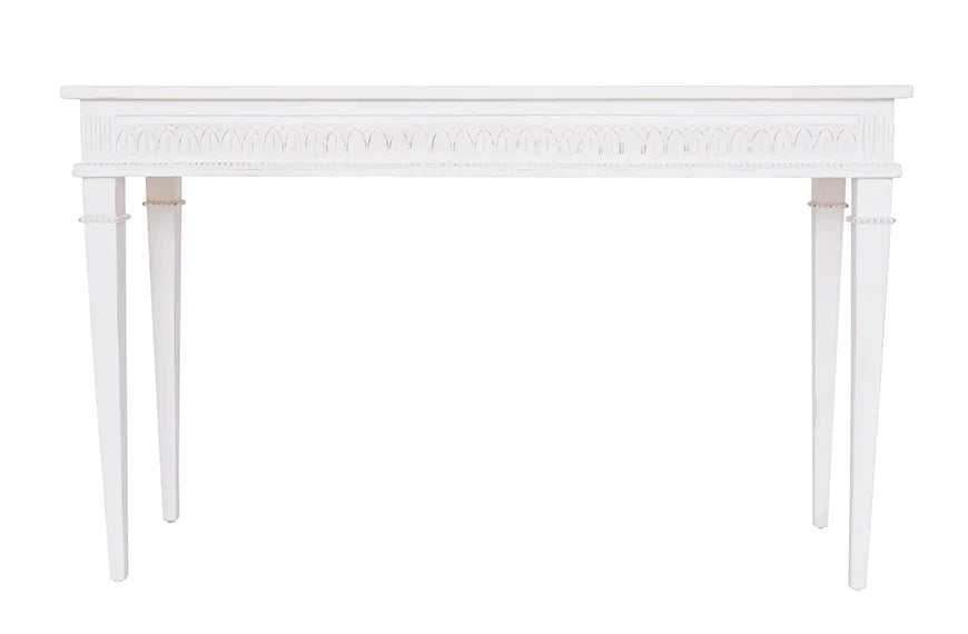 Ave Home Lilly Console Table, White