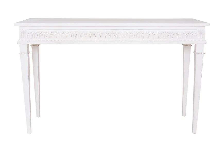 Ave Home Lilly Console Table, White