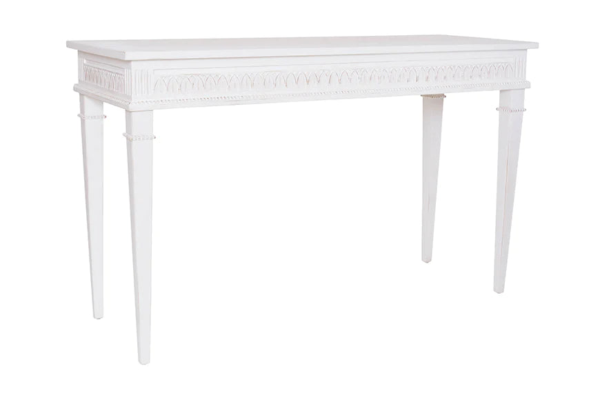 Ave Home Lilly Console Table, White