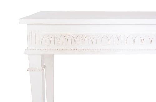 Ave Home Lilly Console Table, White