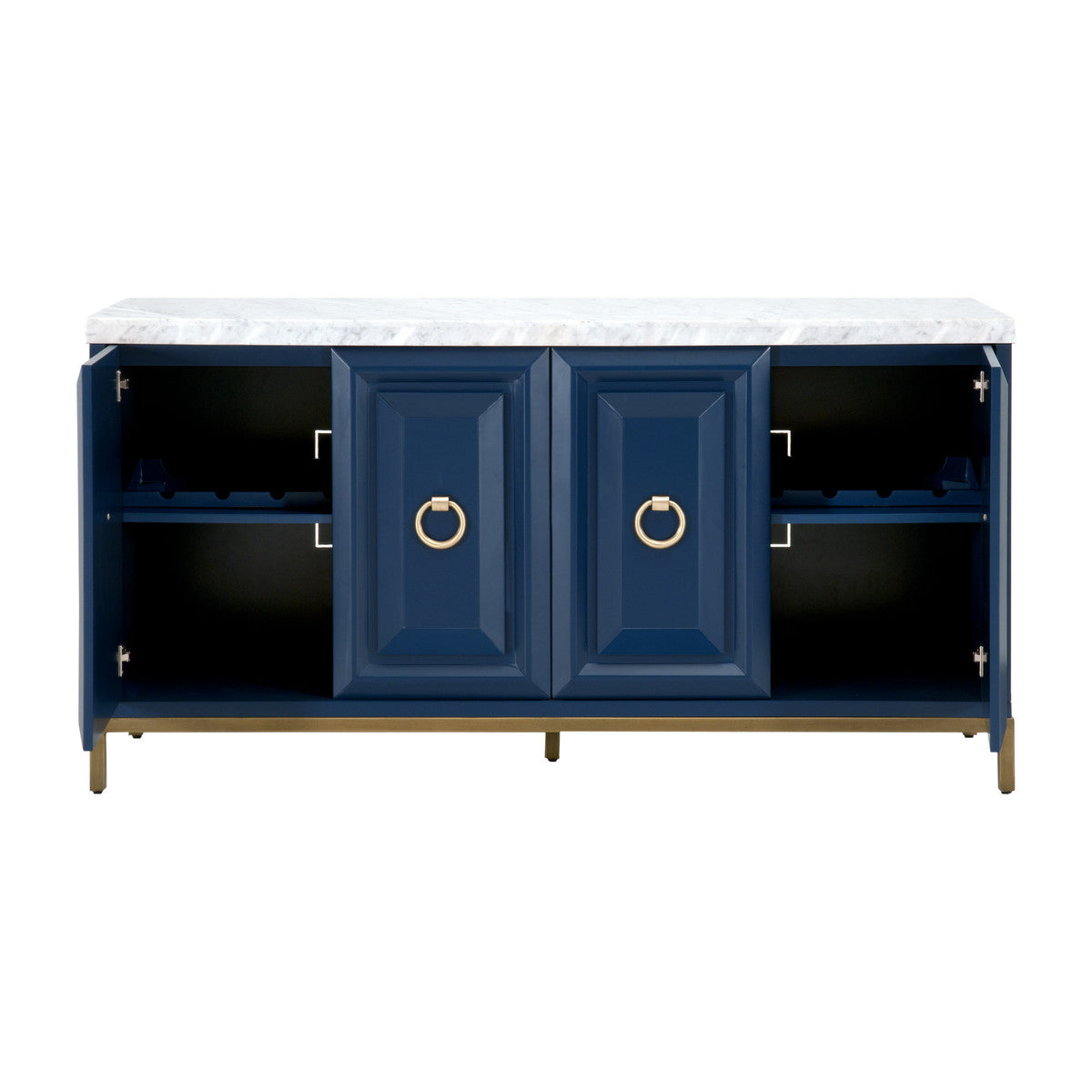 Essentials for Living Azure Carrera Media Sideboard