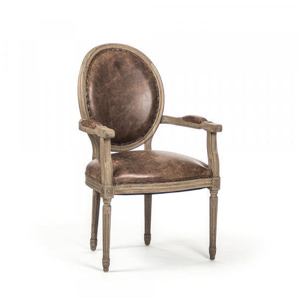 Zentique Medallion Arm Chair