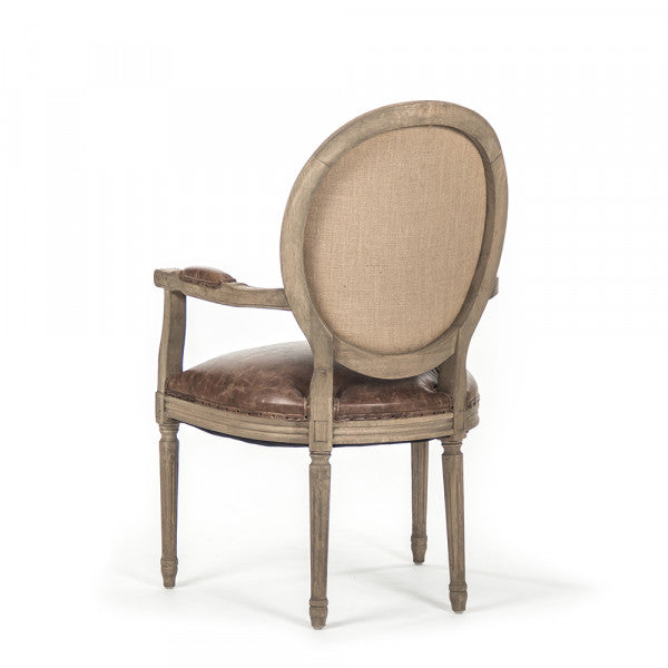Zentique Medallion Arm Chair