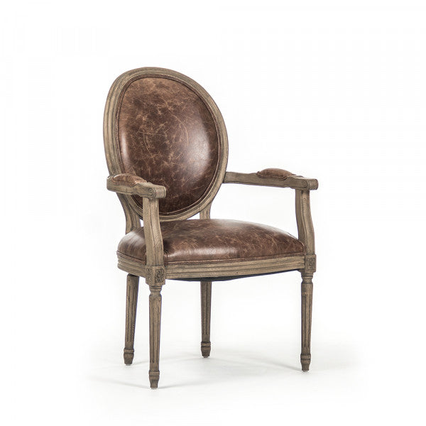 Zentique Medallion Arm Chair