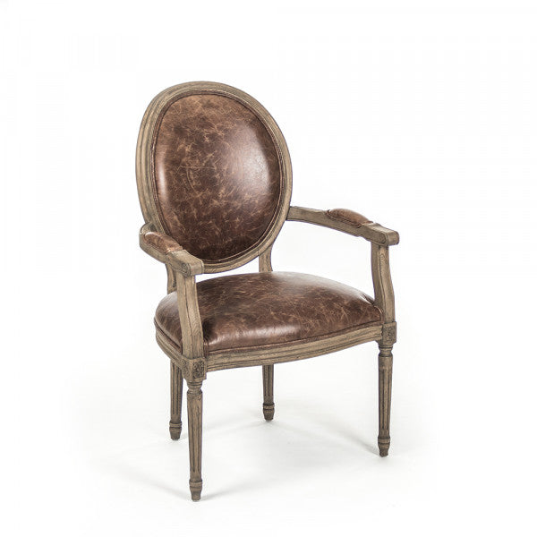 Zentique Medallion Arm Chair