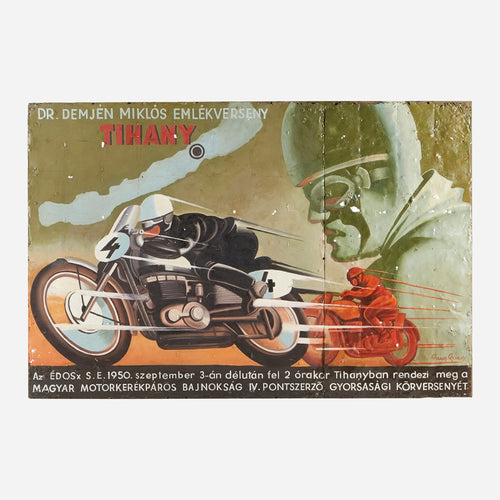 Circuit International PAU Motorbike Wall Art by Bobo Intriguing Objects