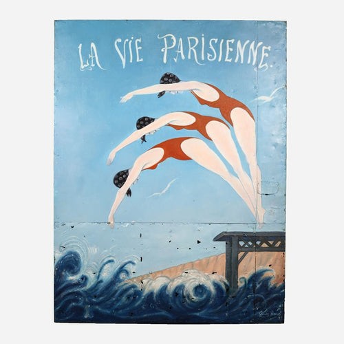 Bobo Intriguing Objects 'La Vie Parisienne,' Reclaimed Metal Wall Art