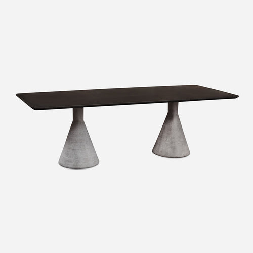 BoBo Intriguing Objects Conical Dining Table, Willy Guhl Inspired