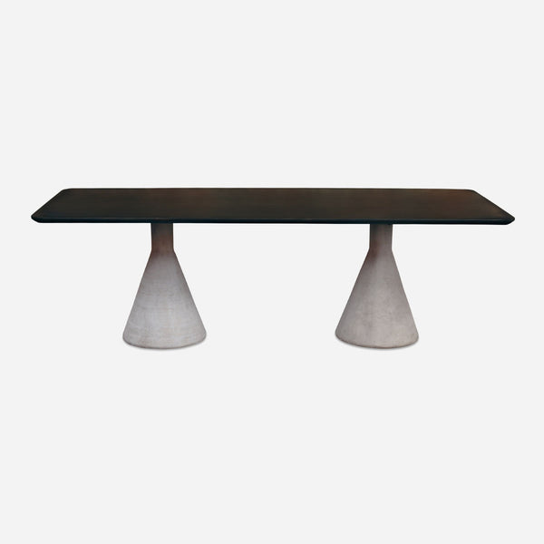 BoBo Intriguing Objects Conical Dining Table, Willy Guhl Inspired