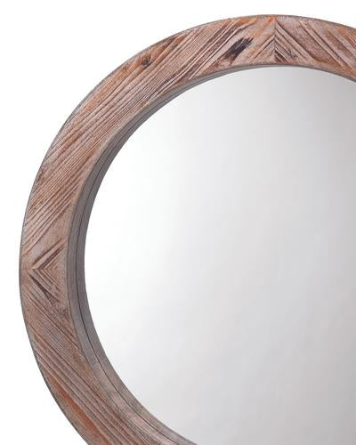 Reclaimed Mirror In Natural Wood Lifestyle by JY