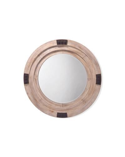 Foreman Mirror In White Washed Wood Lifestyle by JY