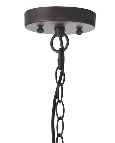 Sutton Pendant In Clear Glass Lifestyle by JY