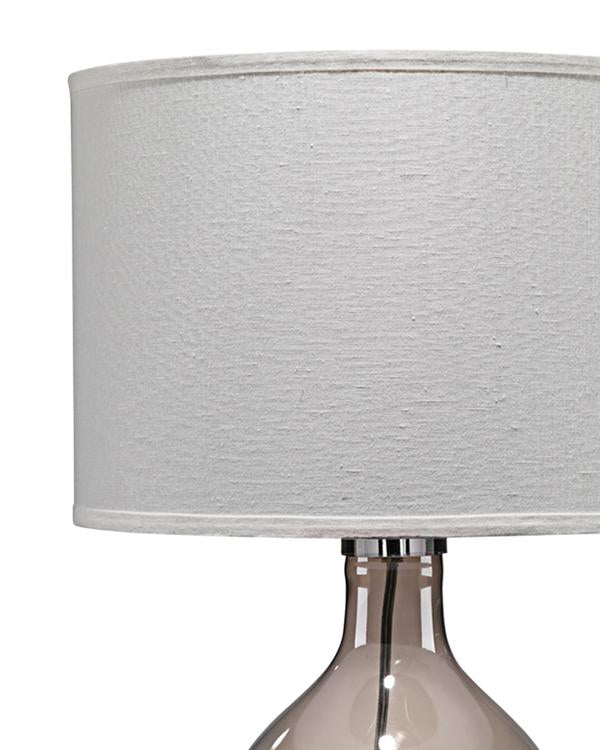 Juliette Table Lamp In Grey Glass Lifestyle by JY