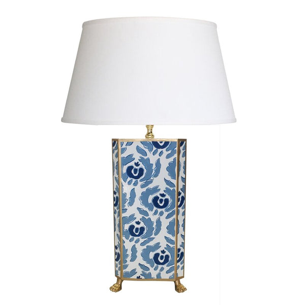 Dana Gibson Beaufont Lamp in Blue