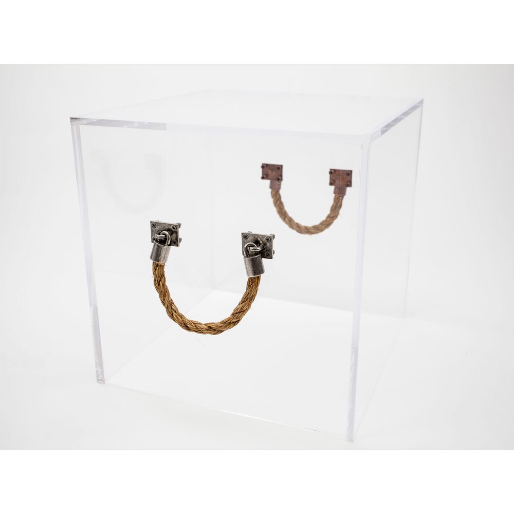 Jamie Dietrich Acrylic Bella Cube End Table