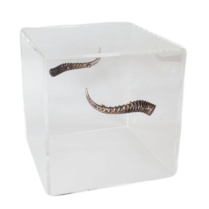 Jamie Dietrich Bella Block End Table, Acrylic