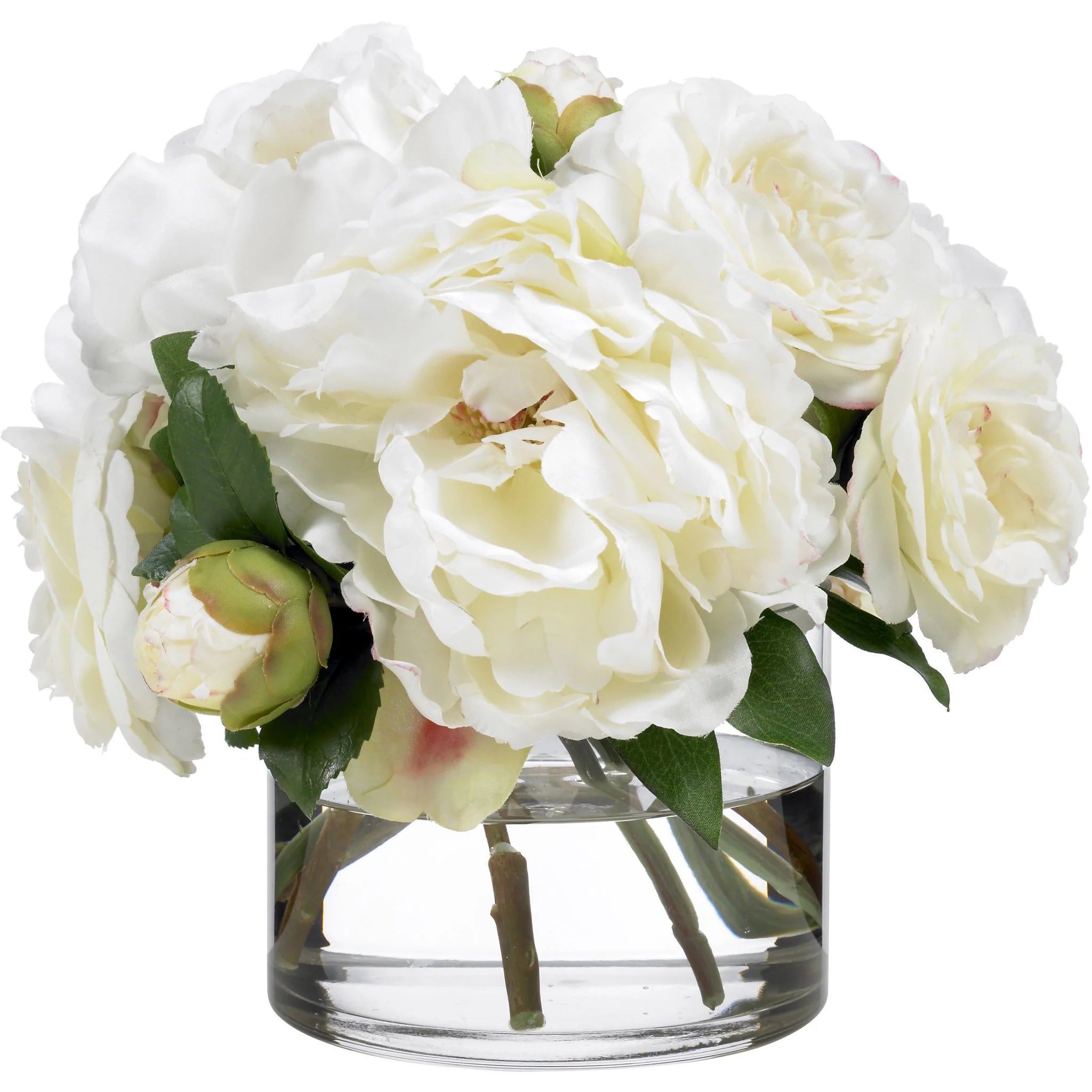 Diane James Camellia & Peony Faux Floral Bouquet