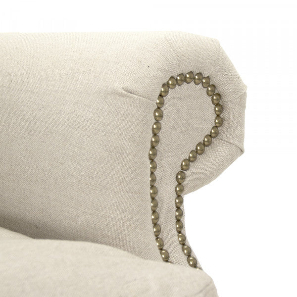 Zentique Napoleon Half Wingback Chair