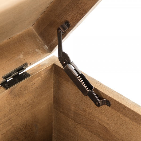 Zentique Stockage Bench Natural Linen