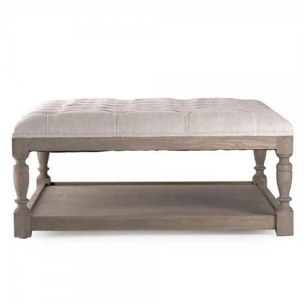 Zentique Square Tufted Ottoman