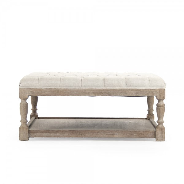 Zentique Square Tufted Ottoman