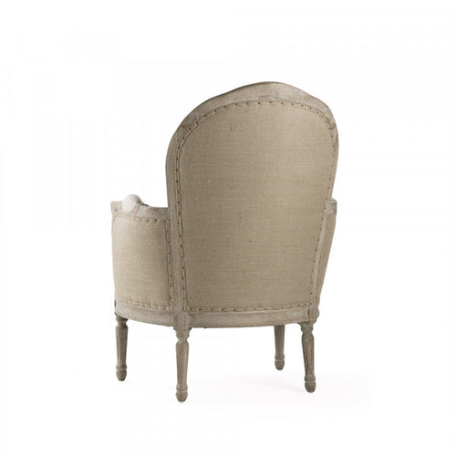 Zentique Lance Chair Natural Linen