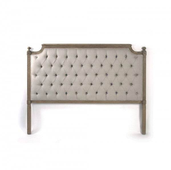 Zentique Louis Tufted Headboard Queen