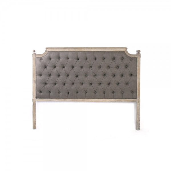 Zentique Louis Tufted Headboard Queen