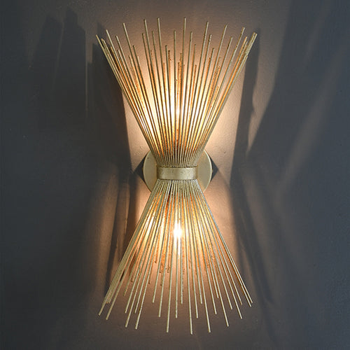 Worlds Away Cornell Gold Sconce