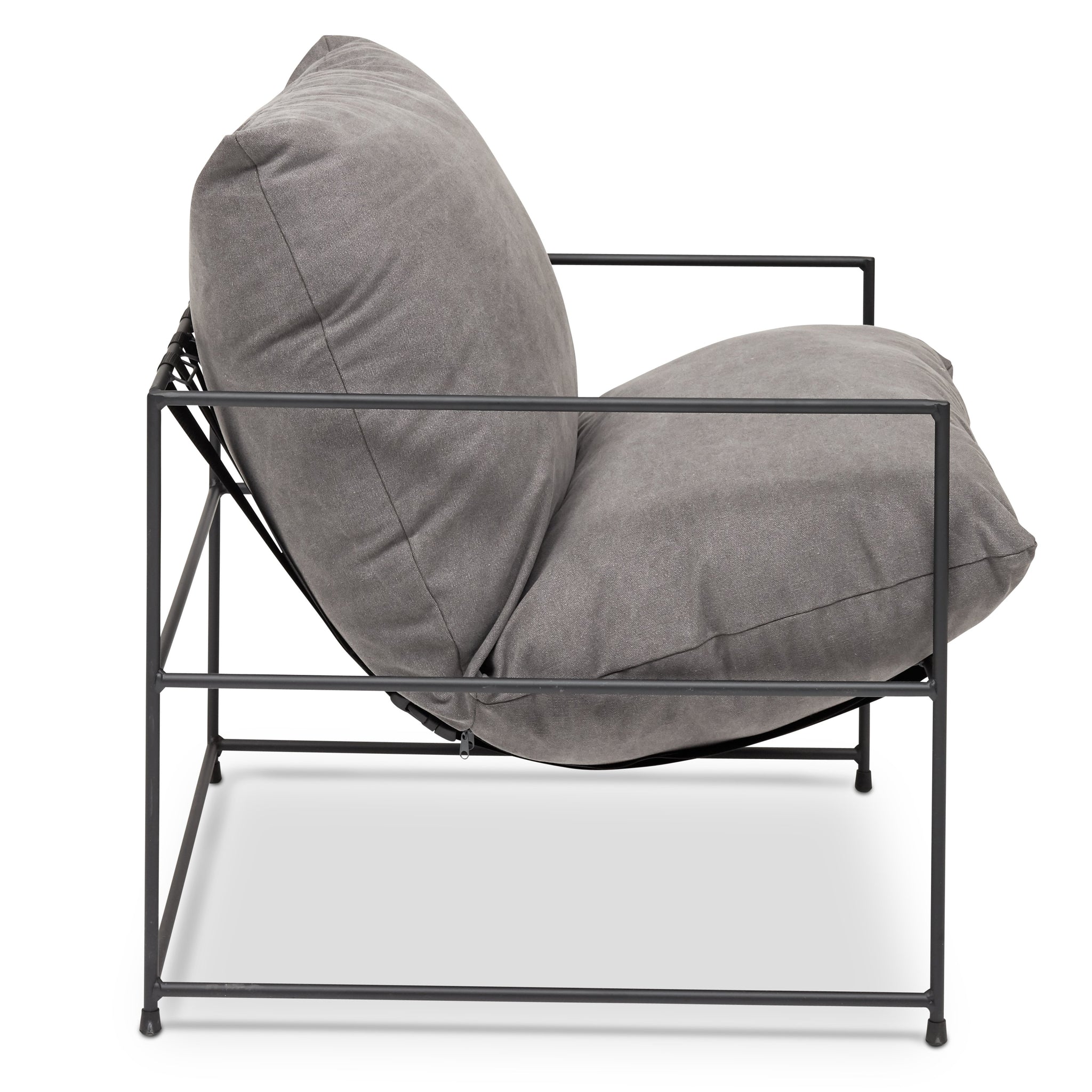 Urbia Trent Accent Chair, Washed Grey