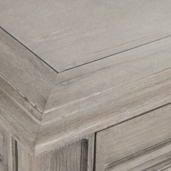 Zentique Nadine Dining Table Limed Grey Oak