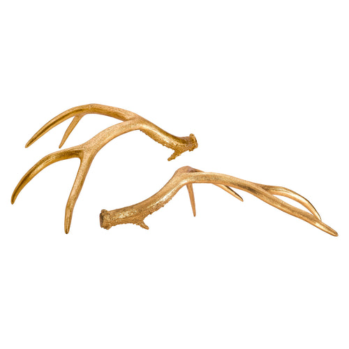 Golden Antlers, Set of 2 by Couture Lighting