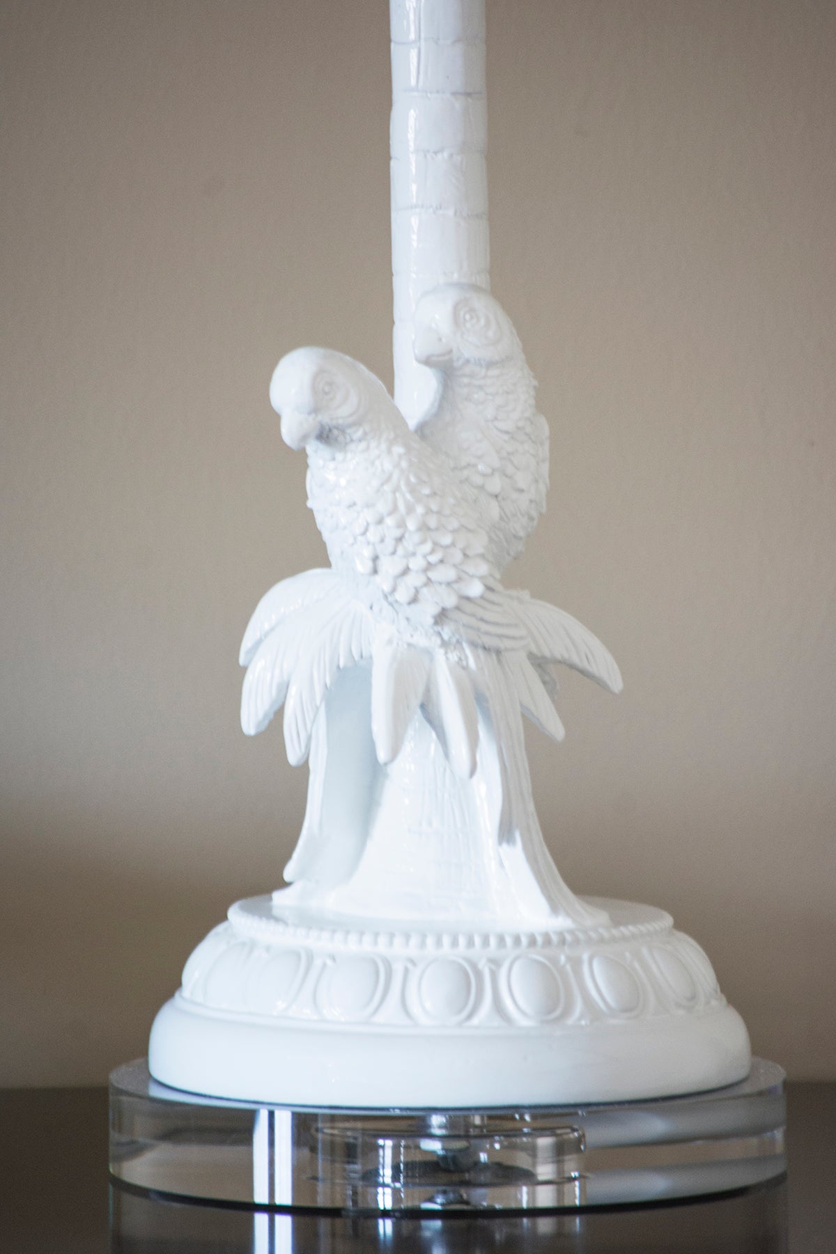 Couture Lighting Parrot + Palm Table Lamp Base Only