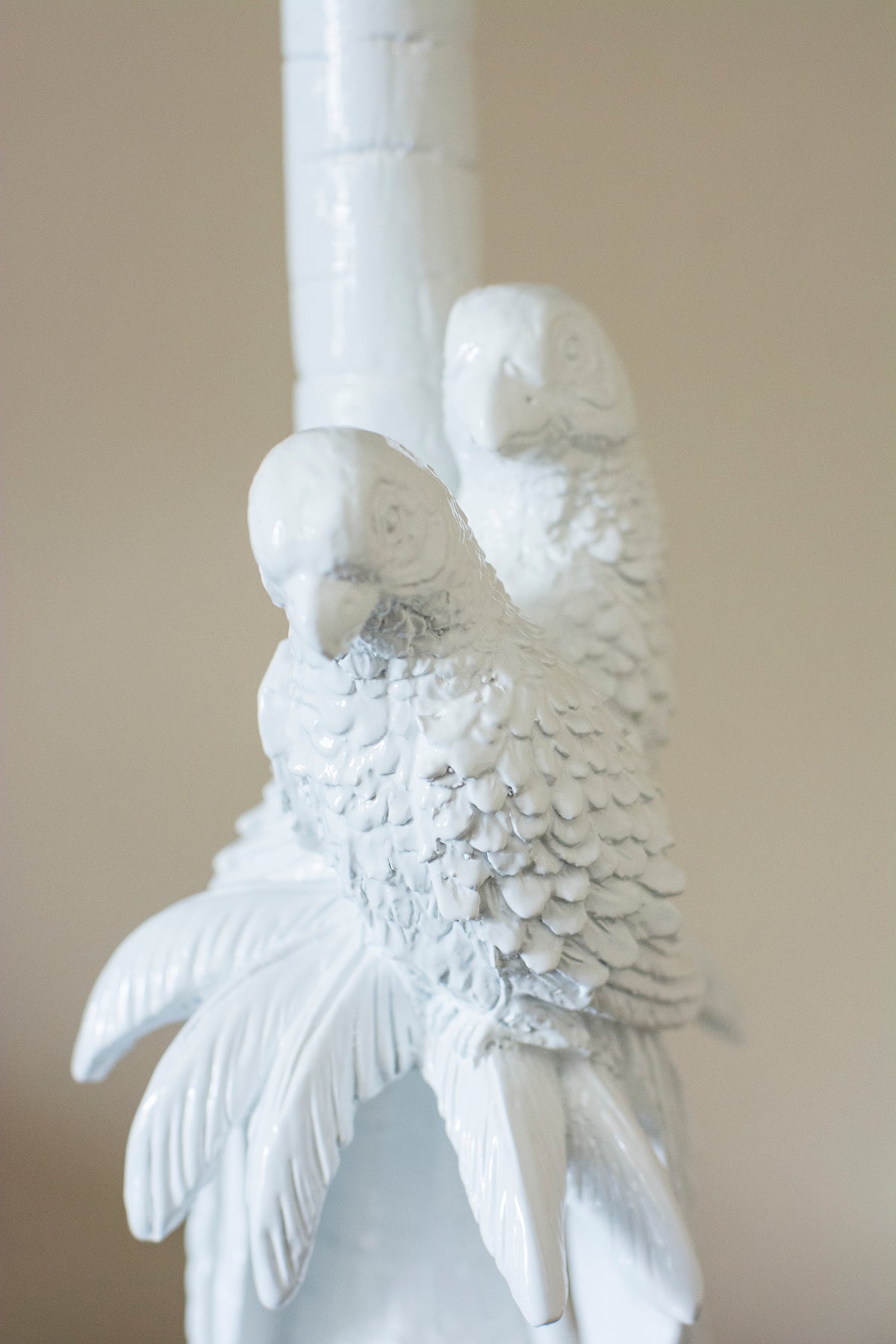 Couture Lighting Parrot + Palm Table Lamp Base Only