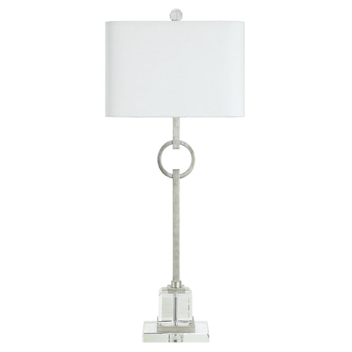 Couture Lighting Elaina Buffet Table Lamp - Silver