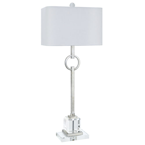 Couture Lighting Elaina Buffet Table Lamp - Silver