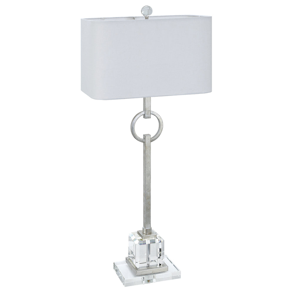 Couture Lighting Elaina Buffet Table Lamp - Silver