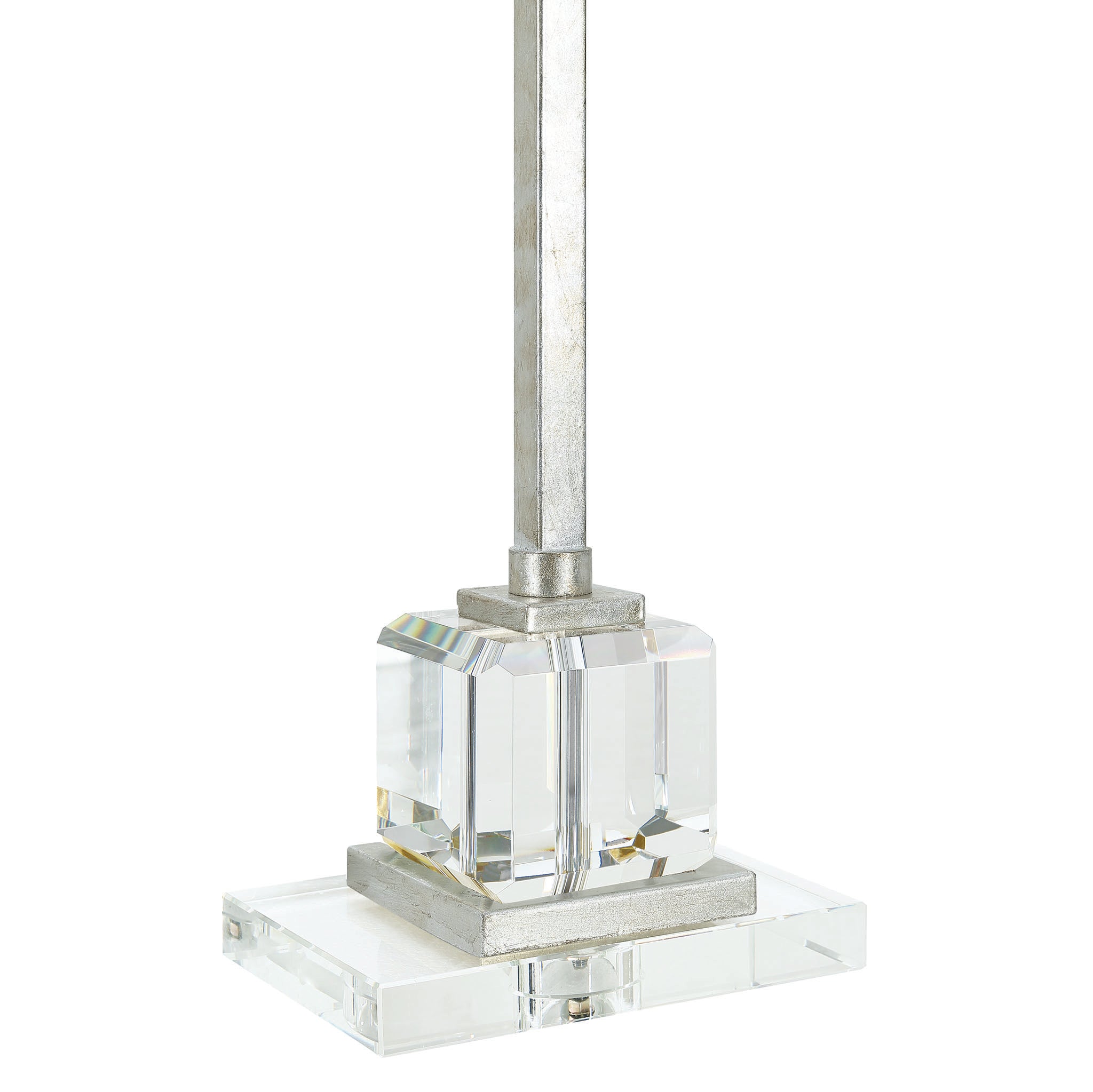 Couture Lighting Elaina Buffet Table Lamp - Silver